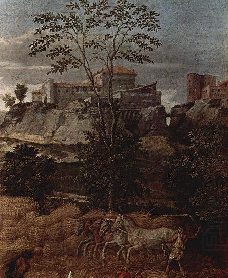 Nicolas Poussin Die vier Jahreszeiten china oil painting image